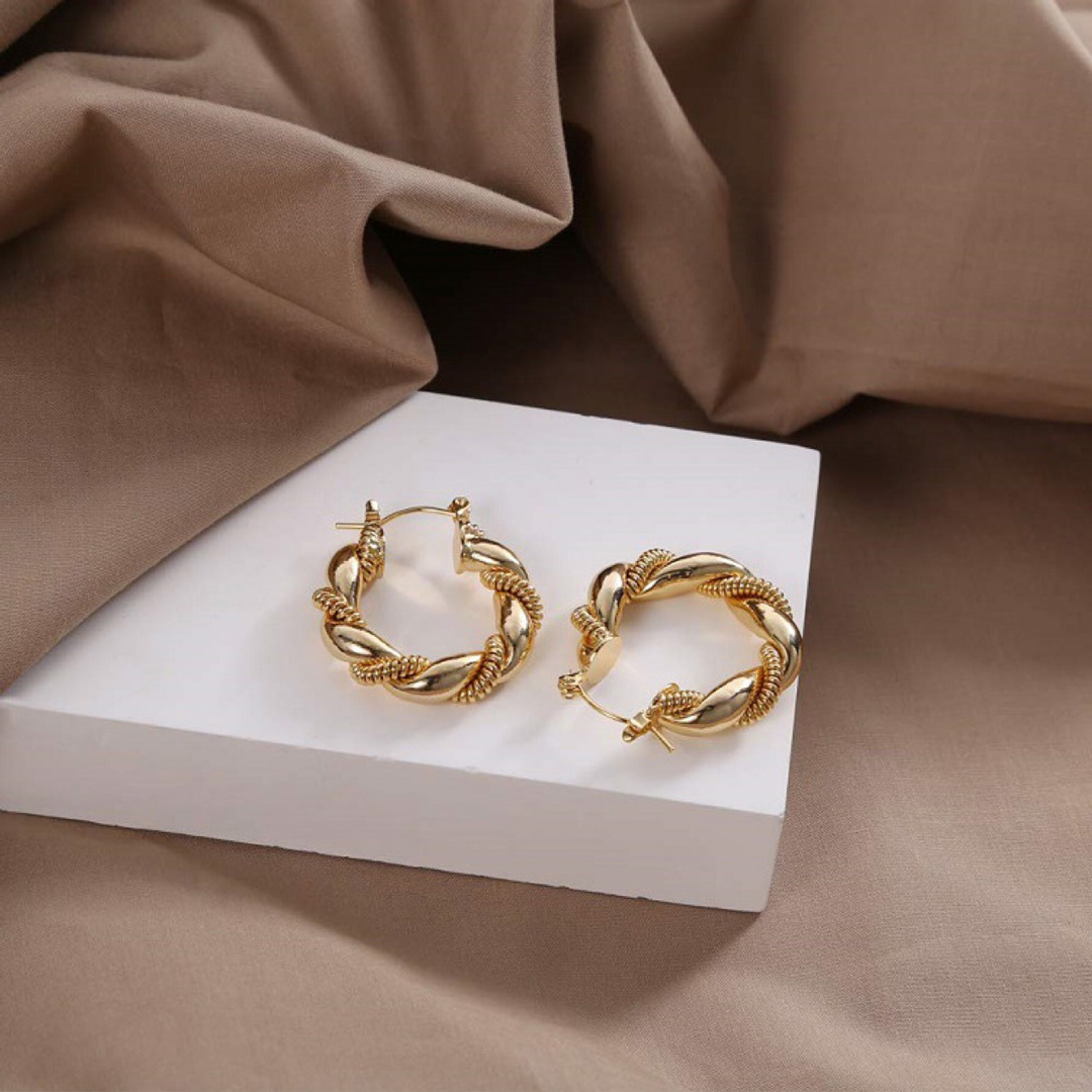 Twisted Elegans Hoops